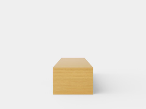 Lemus Artistic Media Bench 3D Model