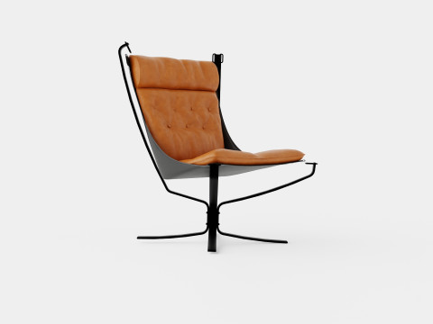 LK Hjelle Falcon First High Chair 3D Model