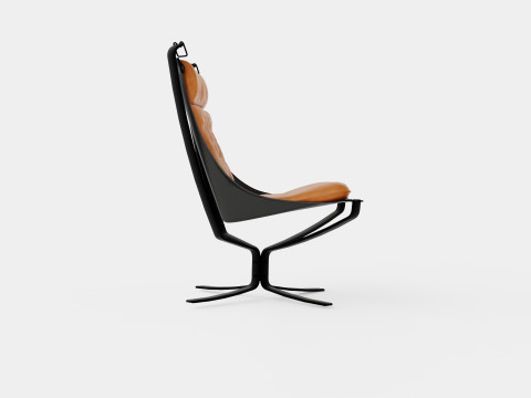 LK Hjelle Falcon First High Chair 3D 모델