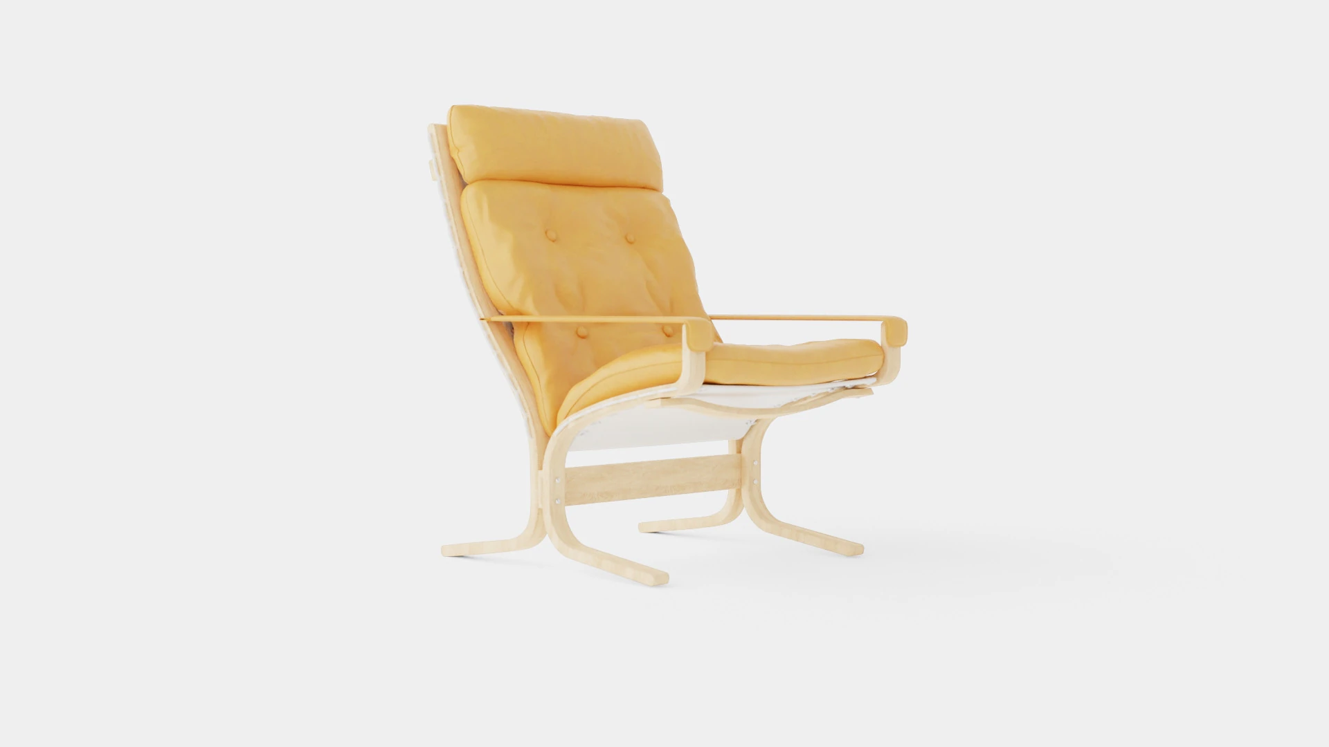 LK Hjelle Siesta Classic High Chair 3D Model .c4d .max .obj .3ds .fbx .stl .blend