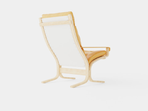 LK Hjelle Siesta Classic High Chair Model 3D