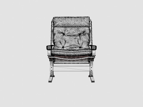 LK Hjelle Siesta Classic High Chair Model 3D