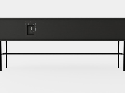 Lemus Home 1500 Media Bench 3Dモデル