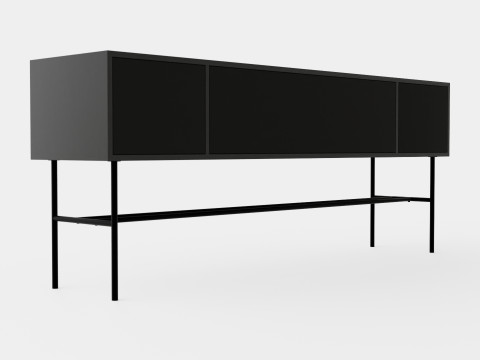 Lemus Home 1500 Media Bench 3Dモデル