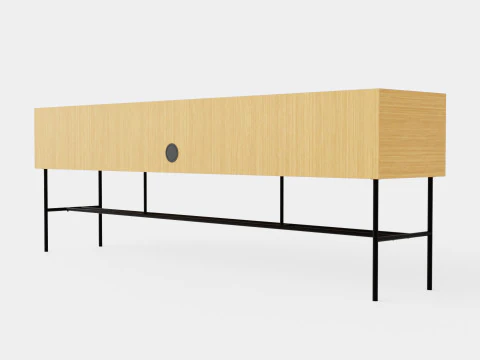 Медиа-скамья Lemus Home 1800 3D Модель