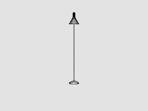 Louis Poulsen AJ Floor Lamp 3D Model