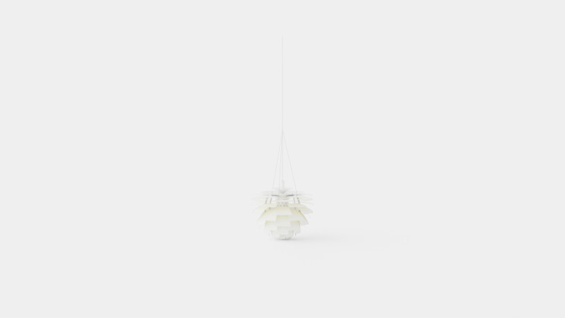 Louis Poulsen Artichoke 600 Ceiling Lamp Modèle 3D .c4d .max .obj .3ds .fbx .stl .blend
