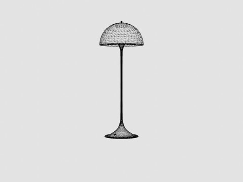 Louis Poulsen Panthella Floor Lamp 3D Model