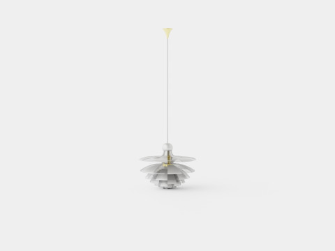 Louis Poulsen Septima Ceiling Lamp Model 3D