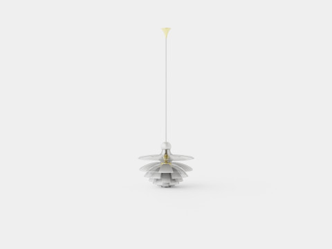 Louis Poulsen Septima Ceiling Lamp Model 3D