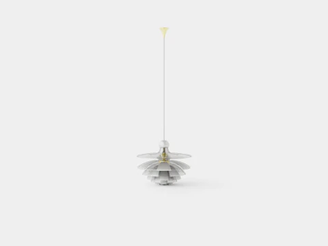 Louis Poulsen Septima Ceiling Lamp 3D Model