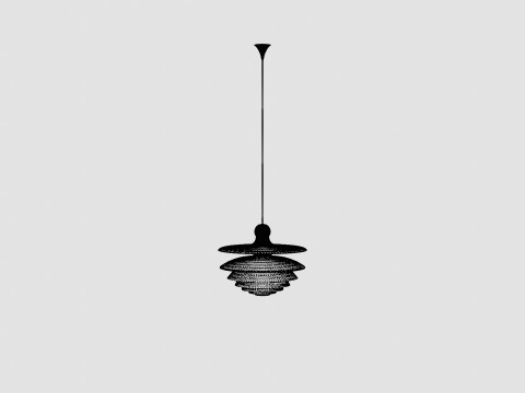 Louis Poulsen Septima Ceiling Lamp Model 3D