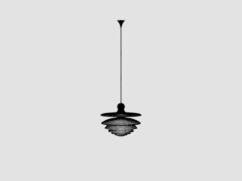 Louis Poulsen Septima Ceiling Lamp 3D Model