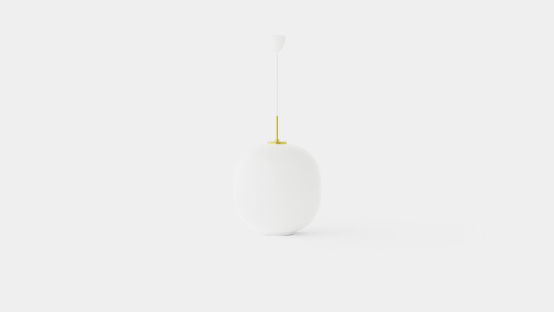 Louis Poulsen VL45 Radiohus Ceiling Lamp Model 3D .c4d .max .obj .3ds .fbx .stl .blend