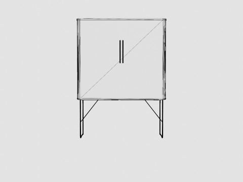 Naver AK 2740 Cabinet Model 3D