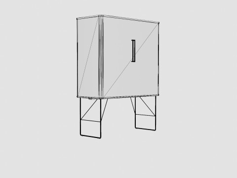 Naver AK 2740 Cabinet Model 3D