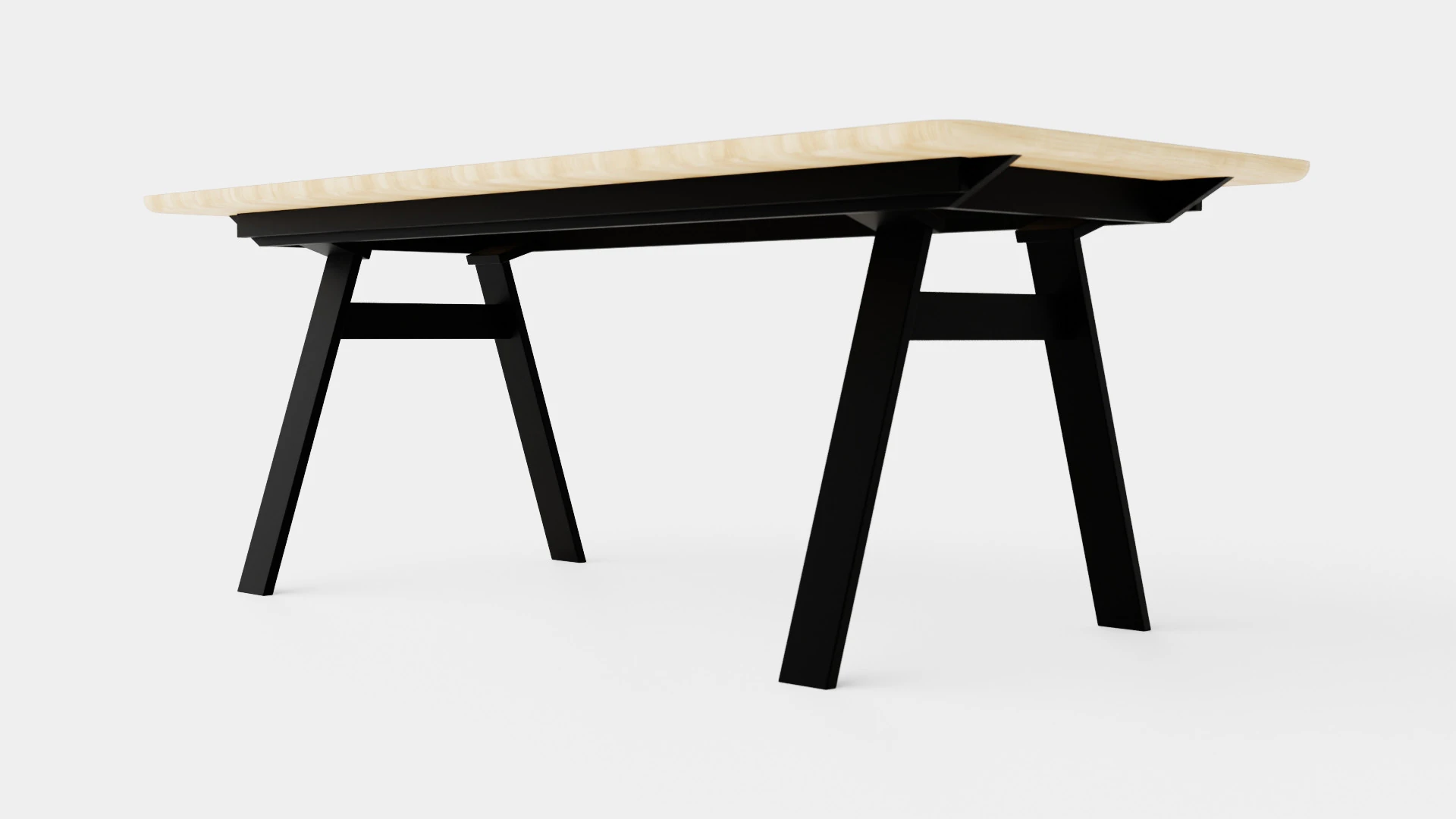 Naver Chess 3423 Dining Table 3D Model .c4d .max .obj .3ds .fbx .stl .blend 