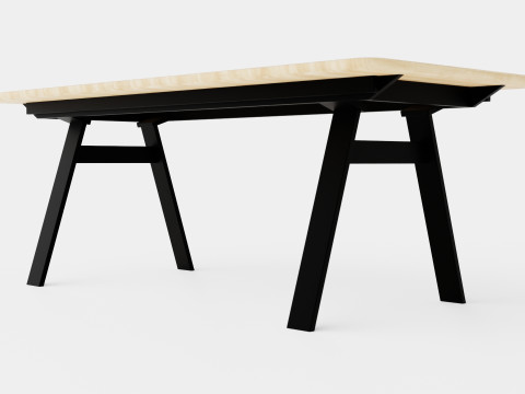 Naver Chess 3423 Dining Table Model 3D