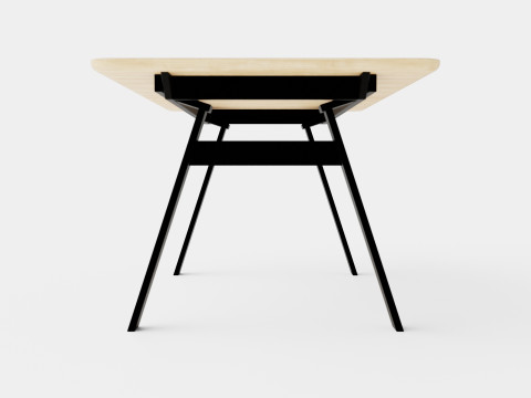 Naver Chess 3423 Dining Table Modelo 3D
