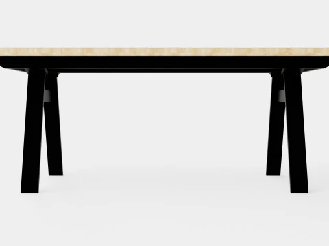 Naver Chess 3423 Dining Table 3D Model