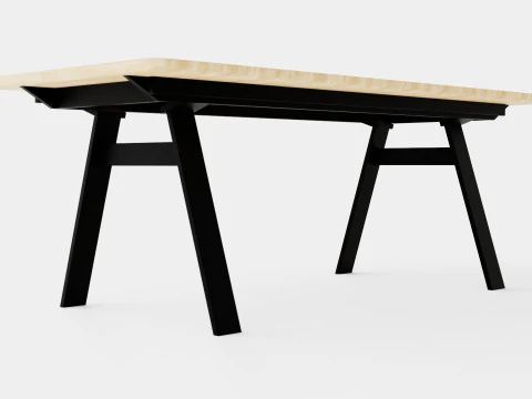 Naver Chess 3423 Dining Table 3D Model