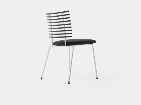 Naver Tiger Chair without Armrest 3D Model