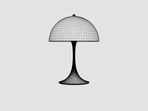 Panthella 320 Table Lamp 3D Model