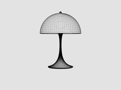 Panthella 320 Table Lamp 3D Model