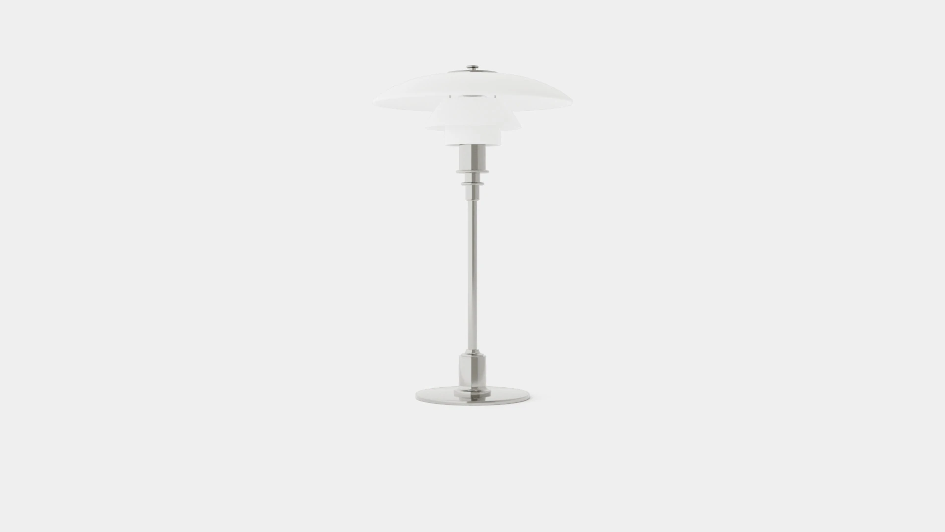 PH 3 2 Table Lamp 3D Model .c4d .max .obj .3ds .fbx .stl .blend 