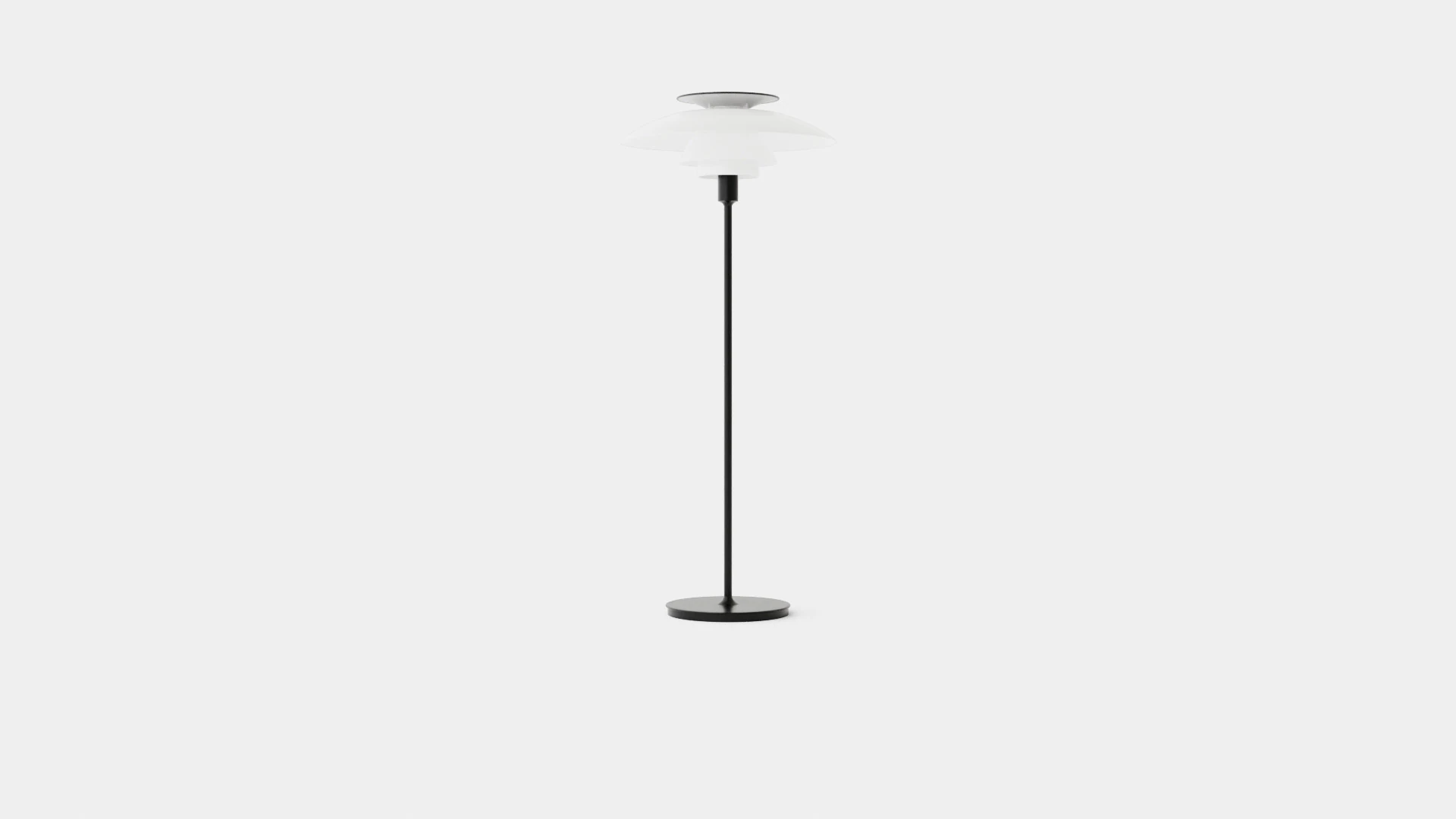 PH 80 Table Lamp 3D Model .c4d .max .obj .3ds .fbx .stl .blend 