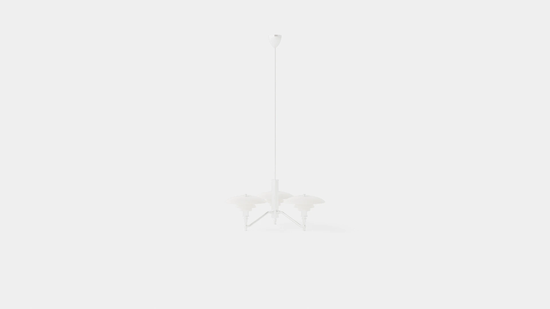PH Academy Ceiling Lamp 3D Model .c4d .max .obj .3ds .fbx .stl .blend 