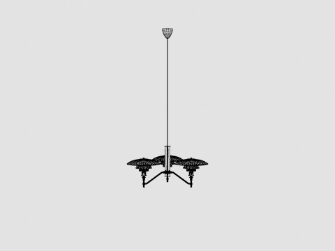 PH Academy Ceiling Lamp 3D Модель