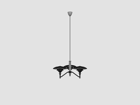 PH Academy Ceiling Lamp 3D Model