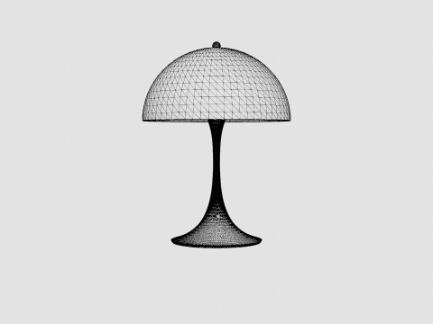 Panthella Mini Table Lamp 3D मॉडल