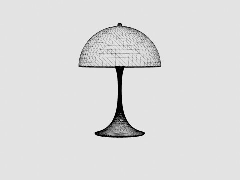 Panthella Mini Table Lamp 3D मॉडल
