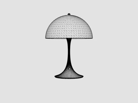 Panthella Mini Table Lamp 3D Model