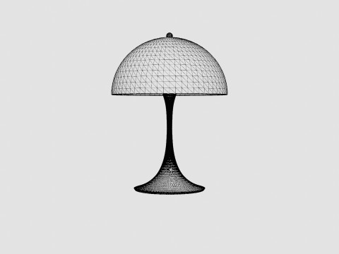 Panthella Mini Table Lamp 3D मॉडल