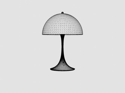 Panthella Table Lamp 3D Модель