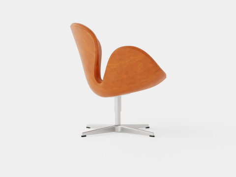 The Swan by Arne Jacobsen Chair 3D Model