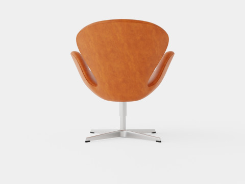 The Swan by Arne Jacobsen Chair 3D Model