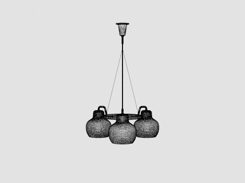VL Ring Crown 3 Pendant Lamp 3D Model