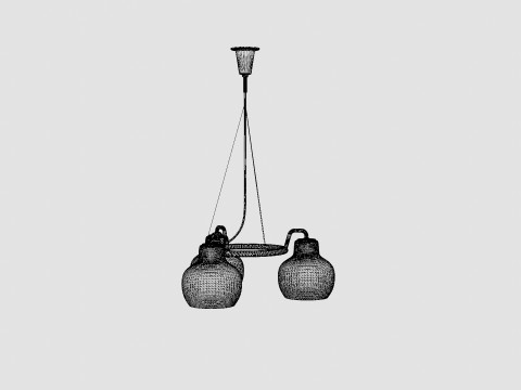 VL Ring Crown 3 Pendant Lamp 3D Model