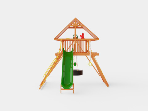 Rainbow Castle Pkg II 3D मॉडल