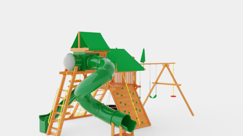 Monster Castle Pkg V Loaded With Tarp 3D Model .c4d .max .obj .3ds .fbx .stl .blend 