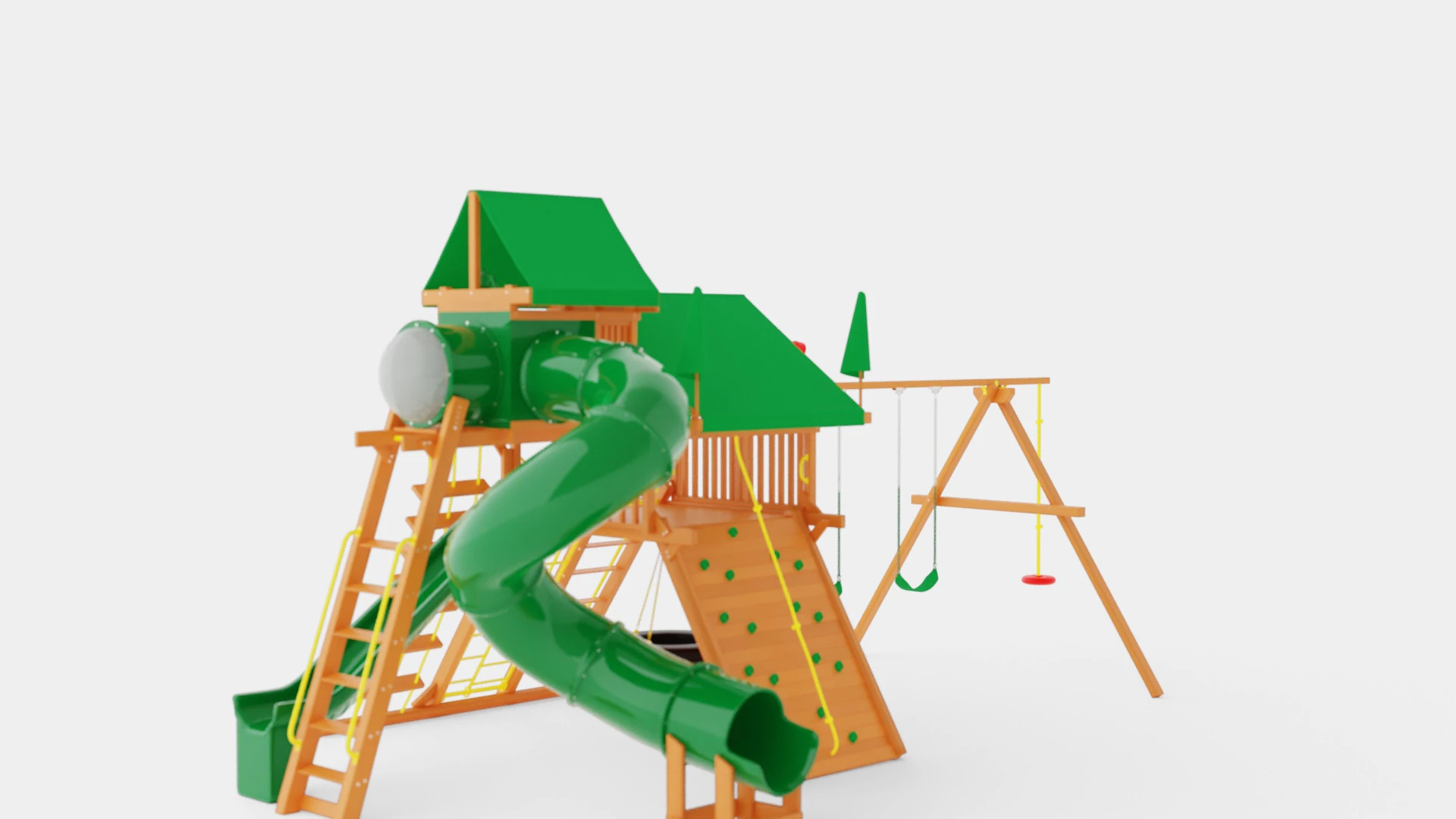 Monster Castle Pkg V Loaded With Tarp 3D Model .c4d .max .obj .3ds .fbx .stl .blend