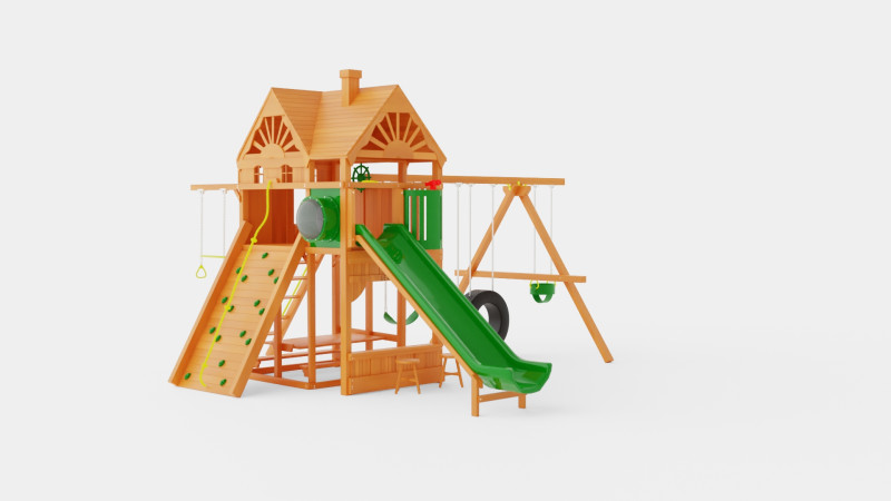 Monster Huckleberry Hideout Pgk II 3D Model .c4d .max .obj .3ds .fbx .stl .blend 