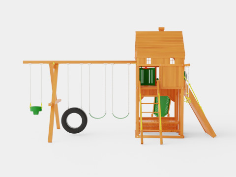 Monster Huckleberry Hideout Pgk II 3D Model