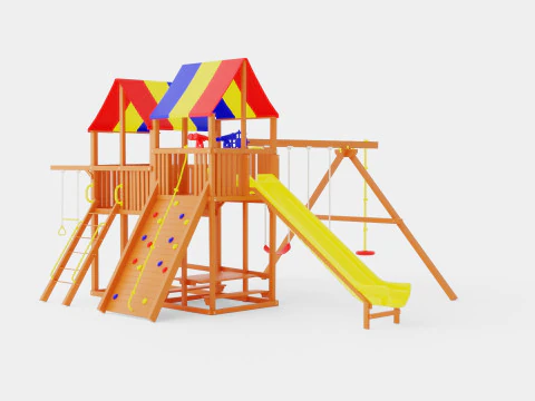 킹콩 클럽하우스 패키지 II 3D 모델