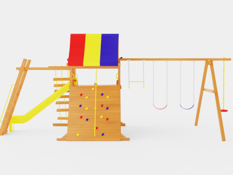Circus Castle Pkg III Loaded 3D Model