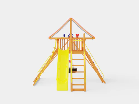 Circus Castle Pkg III Loaded 3D Model